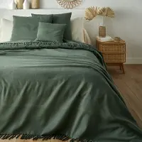 La redoute interieurs Tagesdecke Nedo Mit Fransen, Baumwolle