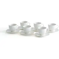 La redoute interieurs 6er-set Kaffeetassen Und Untertassen Jewely