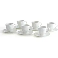 La redoute interieurs 6er-set Teetassen Und Untertassen Jewely