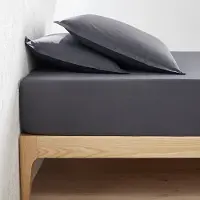 La redoute interieurs Spannbettlaken Scenario Aus Baumwollperkal, Steg 30 Cm 140 x 190 cm