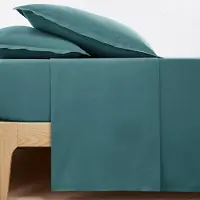 La redoute interieurs Bettlaken Scenario, Uni, Baumwollperkal 270 x 290 cm