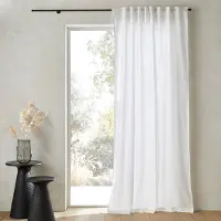 AM.PM Vorhang Private Mit Faltenband, Gewaschenes Leinen 280 x 350 cm