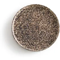AM.PM 4er-set Flache Teller Rusty, Steingut