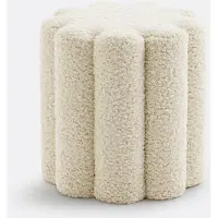 La redoute interieurs Polsterhocker Justyna, Chenille-bouclé