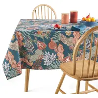 La redoute interieurs Bedruckte Tischdecke Tropic, Polybaumwolle, Anti-flecken