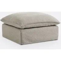La redoute interieurs Hocker Odna, Abnehmbarer Bezug, Aus Polyester