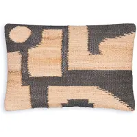 La redoute interieurs Kissenbezug Arabica, Jute/wolle/baumwolle