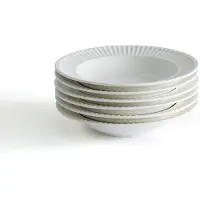 La redoute interieurs 6er-set Tiefe Teller Jewely, Porzellan