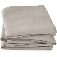 La redoute interieurs 4er-pack Servietten Victorine, Gewaschenes Leinen
