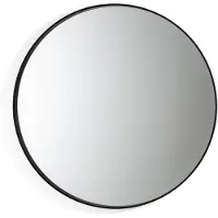 La redoute interieurs Spiegel Alaria, Schwarz, Rund Ø 120 Cm