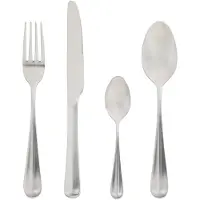 La redoute interieurs Besteck-set Materi, 16 Teile, Edelstahl Matt