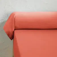La redoute interieurs Nackenrollenbezug Scenario, Unifarben, Vorgewaschene Baumwolle