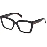 Emilio Pucci Damen EP5224 001 Rahmen von BRILLEN Acetat Schwarz Quadratisch Normal
