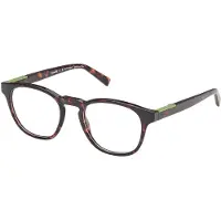 Timberland Herren TB50003 52 Rahmen von BRILLEN Injiziert Havanna Rund Normal