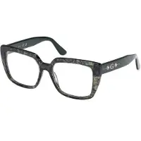 GUESS Damen GU50174 098 Rahmen von BRILLEN Acetat Grün Quadratisch Normal