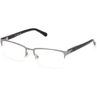 GUESS Herren GU50191 009 Rahmen von BRILLEN Metall Quadratisch Normal