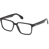 Adidas Originals OR5093 Unisex-Brille inkl. Gläser Vollrand Quadratisch Kunststoff-Gestell 54/16/145, schwarz