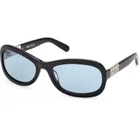 GCDS Oval-Sonnenbrillen mit logo-acceesoires