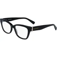 Longchamp Damen LO2713 001 Rahmen von BRILLEN Acetat Schwarz Quadratisch Normal Normal