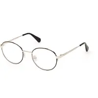 Max & Co Damen MO5138 005 Rahmen von BRILLEN Metall Schwarz Rund Normal