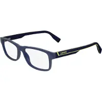 Lacoste Herren L2707N 424 Rahmen von BRILLEN Bio-Injekt Blau Quadratisch Normal Normal
