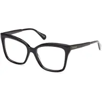 MAX&Co. Damen MO5130 001 Rahmen von BRILLEN Acetat Schwarz Quadratisch Normal