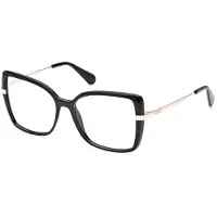 Max & Co Damen MO5078 001 Rahmen von BRILLEN Injiziert Schwarz Schmetterling Normal