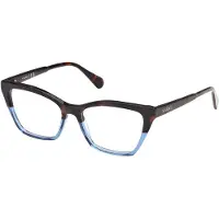 Max & Co Damen MO5001 005 Rahmen von BRILLEN Acetat Schwarz Cat Eye Normal