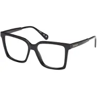 Max & Co Damen MO5173 001 Rahmen von BRILLEN Injiziert Schwarz Quadratisch Normal