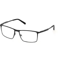 Timberland Herren TB50007 2 Rahmen von BRILLEN Metall Schwarz Quadratisch Normal
