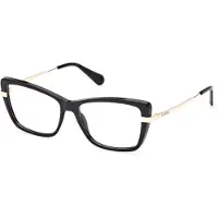 MAX&Co. Damen MO5113 001 Rahmen von BRILLEN Injiziert Schwarz Cat Eye Normal