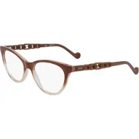 Liu Jo Damen LJ2786 745 Rahmen von BRILLEN Bio-Injekt Braun / Rosa Cat Eye Normal