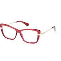 MAX&Co. Damen MO5113 068 Rahmen von BRILLEN Injiziert Rot Cat Eye Normal