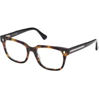 Web Unisex WE5397 52 Rahmen von BRILLEN Acetat Havanna Quadratisch Normal