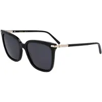 Ferragamo SF2037S Damen-Sonnenbrille Vollrand Butterfly Acetat-Gestell, schwarz