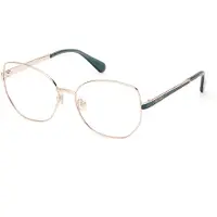 Max & Co Damen MO5140 028 Rahmen von BRILLEN Metall Gold Rund Normal