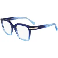 Ferragamo Damen SF3009 415 Rahmen von BRILLEN Acetat Blau Quadratisch Normal