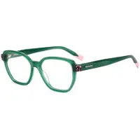 Missoni Damen MIS 0134 IWB Rahmen von BRILLEN Acetat Grün Geometrisch