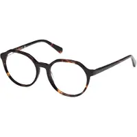 GUESS Unisex GU50166 052 Rahmen von BRILLEN Acetat Havanna Rund Normal