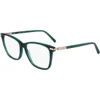 Ferragamo Damen SF3013 317 Rahmen von BRILLEN Acetat Grün Quadratisch Normal