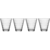 Iittala Wasserglas Kastehelmi Trinkglas Klar 300 ml (4er-Set)