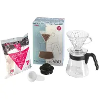 Hario V60-02 Pour Over Kit Kunststoff klar
