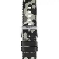 Tissot T852046771 Uhrenarmband 22 mm Textil Camouflage