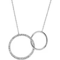 Trendor 75152 Damen-Kette Sterlingsilber 925 mit Zirkonia