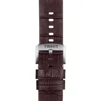 Tissot T852.046.773 Uhrenarmband 22 mm Leder Braun