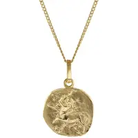 Trendor 15022-12 Kinder-Halskette mit Sternzeichen Schütze 333/8K Gold