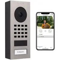 DoorBird WLAN-IP-Türsprechanlage D1101V, Edelstahl V2A, Aufputz
