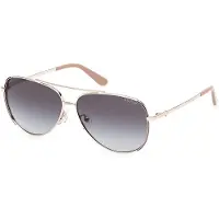 GUESS GU00193 Shiny pale gold 62/12/140 Damen Sonnenbrillen