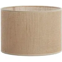 Light & Living Natürlicher Jute-Lampenschirm Zylinderform Light & Living Sendai