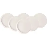 Villeroy & Boch Teller NewMoon Tief Weiß (6-teilig)